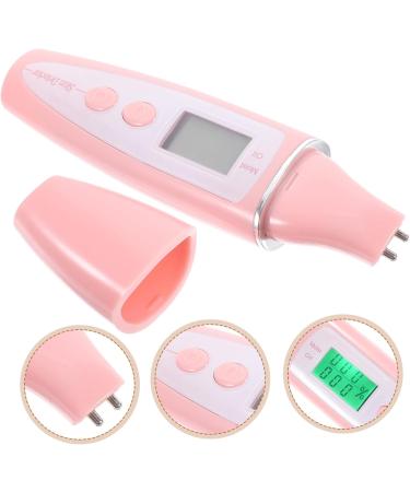 minkissy Skin Facial Moisture Tester Led Display Moisture Tester Facial Tester Moisture Meter Tester Care Moisture Analyzer Skin Hydration Tester Prosthetic Nose Pink Monitor Face - Buy Online on GoSupps.com