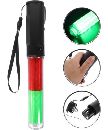 JECOMPRIS 26cm Led Traffic SafetyBaton Light Signal Traffic Wands Traffic Control Night Wands Air Marshaling Signal Wand Concert Luminous Stick for Car Directing Police Green - Buy Online on GoSupps.com