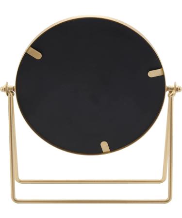 Cusstally Gold Backlit 360 Round Vanity Mirror for Lady Desktop Makeup - Buy Online on GoSupps.com