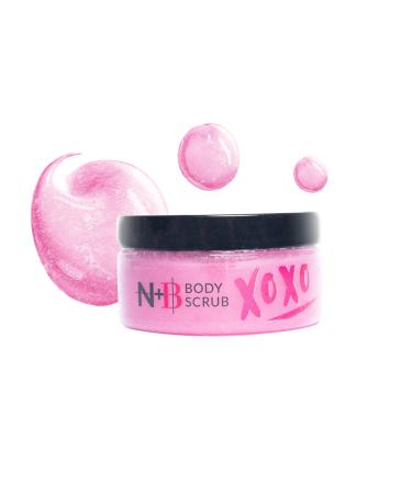N+B Sugar Body Scrub | Invigorates and Brightens Skin | Oil Free | Removes Impurities Leaving Skin Soft and Moisturized | Formulated with Pomegranate Seed Extract and Agave | Made in the USA | 9.5oz