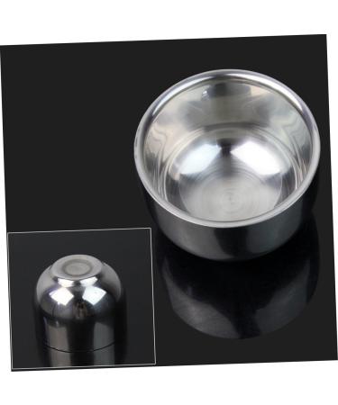 Buy Angoily Stainless Steel Razor Bowl & Shaving Brushes - Premium Men's Shaving Cups for Cream & Soap - Buy Online on GoSupps.com