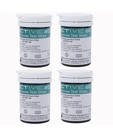 Exactive EQ blood glucose test strips x 100 + lancets x 100 for Exactive EQ blood glucose meter diabetes