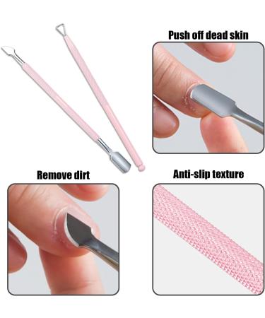 3 Pieces of Nail Trimming Tools Stainless Steel Cuticle Cutter Cuticle Trimming Tool Set Cuticle Push Knife and Cutter Suitable for Fingernails and Toenails - Buy Online on GoSupps.com
