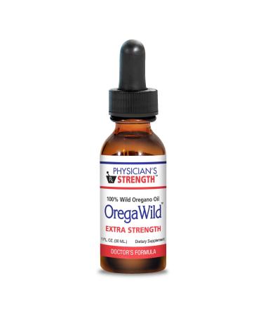 Physician's Strength OregaWild Extra Strength - 30 ml 1.01 Fl Oz (Pack of 1)