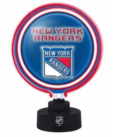 Memories Maker NHL New York Rangers Official Neon Helmet Lamp, Multicolor, One Size
