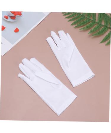 Healeved 20 Pairs Moisturizing Sun Sun Protection Protective Microfiber Moisturizing Work Miss Jewelry White Thin - Buy Online on GoSupps.com