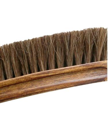 1pc Leather & Textile Cleaning Brush Natural Horsehair Shoe Shine Brush for Leather Shoe Boots 8inch Brush Onecolor - Buy Online on GoSupps.com