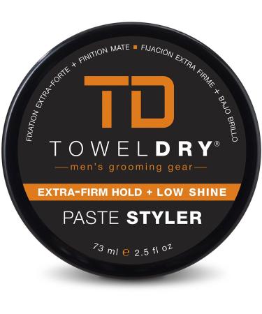 Towel Dry Paste Styler for Men  2.5 Ounce