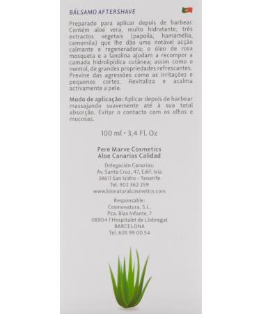 Pere Marve Aloe Vera After Shave Balm for Men - 100ml | Soothing & Hydrating | International Shipping Available - Buy Online on GoSupps.com