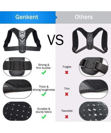 Brace Support Belt Adjustable Back Posture Corrector De Postura Brace Belt Spine Back Shoulder Lumbar Corset Posture Correction - Buy Online on GoSupps.com
