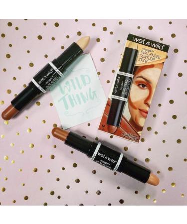 Wet n Wild MegaGlo Dual-Ended Contour Stick - Light Medium | Cruelty-Free - Buy Online on GoSupps.com