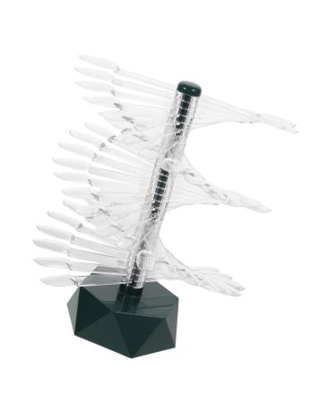 minkissy Nail Stands for Nail Art Nail Practice Holder Nail Tips Display Holder Clear Nail Sample Stick Nail Stand Display Nail Art Supply Nail Practice Stand Spiral Nail Manicure Acrylic