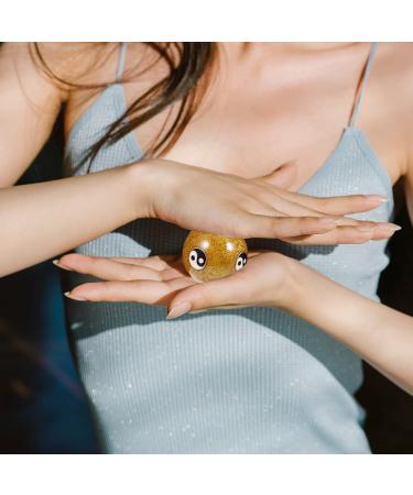 Gleavi 2st Massage Balls - Baoding Balls for Foot Coaching & Asian Meditation | Cloisonn Metal Box - Improve Wellness & Relaxation - Buy Online on GoSupps.com