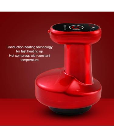 Cupping Massager with Thermostat & Hot Compress | 2-Step Force Gua Sha Therapy Device for Home Use - Shop Internationally! - Buy Online on GoSupps.com