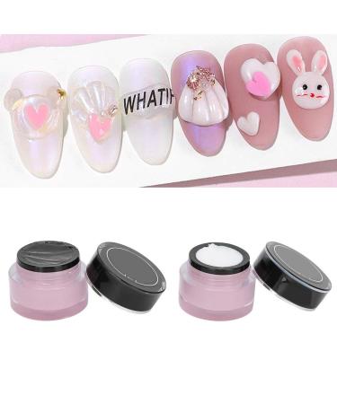 2pcs 3D Sculpture Gel Set for Nail Art - DIY Embossing Decoration & Manicure Carved Gel - International Shipping Available - Buy Online on GoSupps.com