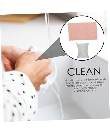 3pcs Wire Mesh Frying Pan Stainless Steel Serving Utensils Stainless Steel Cookware Cleaner Households Cleaning Set Skillet Pad Pan Cleaner Ring Carpet - Buy Online on GoSupps.com