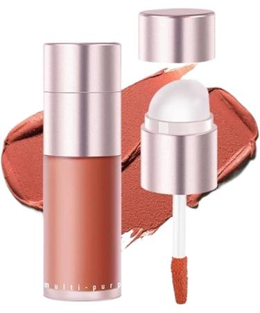 Cream Blush | Liquid Lip and Cheek Stick Eyeshadow | Long-Lasting Dual-Bulb Cosmetic for Women and Girls | Travel School Birthday Party Holiday Christmas Wedding - Buy Online on GoSupps.com