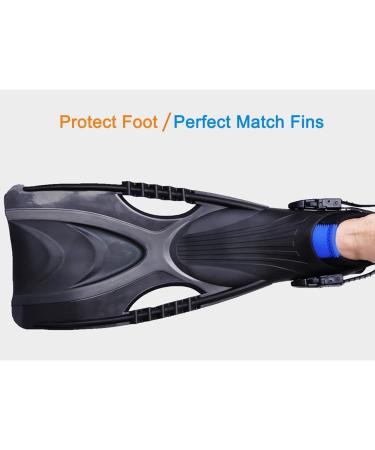 Dive Boots Neoprene Wetsuit Booties 3MM Grey - Men/Women 5/6 | Quick-Dry Anti-Slip Water Sports Boots for Scuba Diving, Surfing, Fishing, Kayaking - Buy Online on GoSupps.com