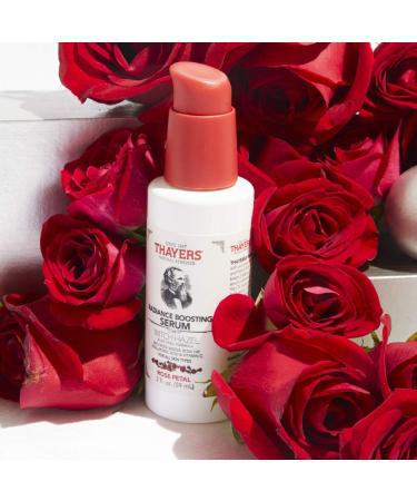 THAYERS Rose Petal Serum with Hyaluronic Acid & Vitamin C - 2 oz - Buy Online on GoSupps.com
