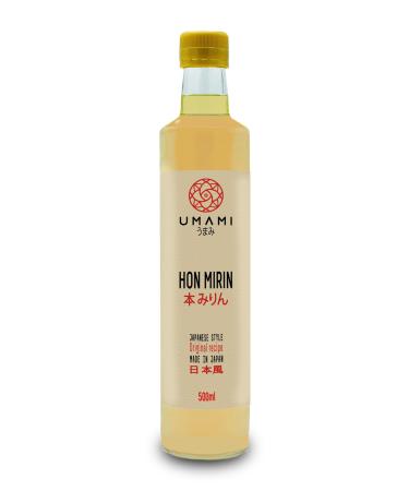 Umami Japanese Hon Mirin 500 ml Made in Japan with Japanese rice long-fermented in wooden barrels - Buy Online on GoSupps.com