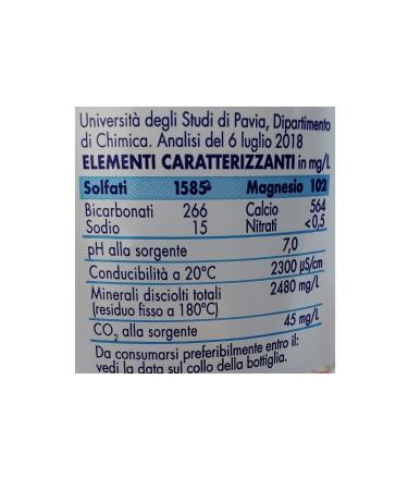Buy Ferrarelle 12x Fonte Essenziale Natural Mineral Water - International Shipping 1L Disposable PET Bottles - Buy Online on GoSupps.com