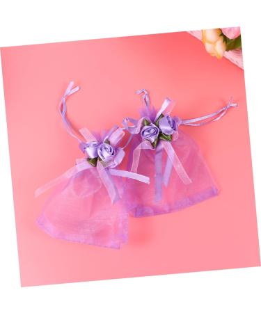 STOBAZA Candy Pouches 12pcs s Candy Bags Clear Bags for Clear Goodie Bags Drawstring Bag Bag Bow Tie - Buy Online on GoSupps.com