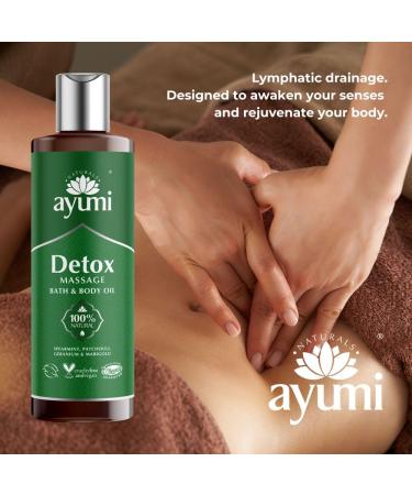Detox Massage & Body Oil - Vegan Cruelty-Free 250ml | Dermatologically Tested for Wellness - Buy Online on GoSupps.com