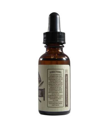 Grave Before Shave Pine/Cedar Wood Beard Oil 1 Fl Oz - Pine & Cedarwood Blend for Men's Grooming - Buy Online on GoSupps.com