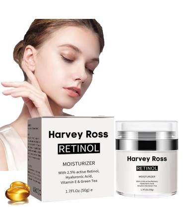 Orgrul 2025 New Harveyross Instant Lift Plus Dark Circles Harveyross Instant Lift Instant lift harveyross Harveyross Miracle Retinol Face Cream Harveyross Retinol Firming Skin (1PC 50g)