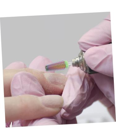 POPETPOP Drills Nail Art Supplies Tools Nail Drill Bits Manicure Supplies Drill Bits for Nails Nail Bits Safety Bits for Nail Drill Cuticle Pusher Tool Women's Tungsten Steel Set Acrylic 4.4x1.2cm As Shown - Buy Online on GoSupps.com