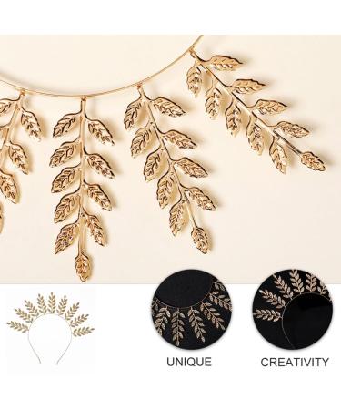 Beaupretty Greek Goddess Leaf Headband - Golden Headdress for Halloween Costumes & Themed Parties - Buy Online on GoSupps.com
