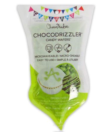 ChocoMaker ChocoDrizzler Candy Wafers (Bright Green - Vanilla)
