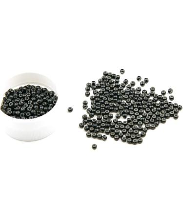 KOCONI 1000 Pcs Nano Rings Silicone Lined 3mm Hair Extension Beads Micro Beads Silicone Lined Nano Beads Silicone Lined Nano Rings #1 Black Nano Silicone 1000 PCS #1 Black - Buy Online on GoSupps.com