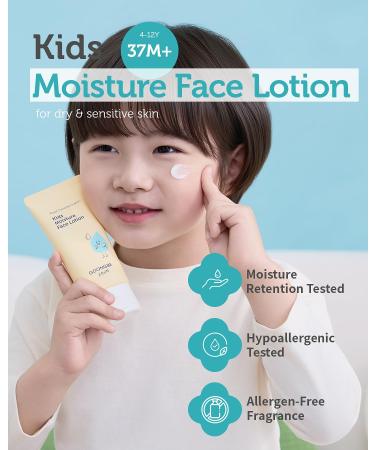 GOONGBE Kids Facial Bubble Wash and Lotion- Korean Low pH Face Cleanser & Moisturizer with Cica & Panthenol - Allergen-Free Formula 3.38 fl.oz. & 2.7 oz. - Buy Online on GoSupps.com