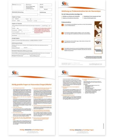 Self-Diagnostics Alcohol Test | ETG Hair Analysis for Alcohol Abstinence Evidence | MPU Pre-Check | Laboratory Report Included - Buy Online on GoSupps.com