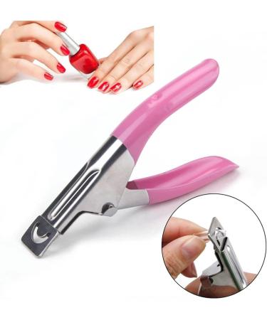 UNbit Nail Clipper Fake Nail Cutter Professional Nail Clippers Straight Edge Acrylic Nail Clipper Tips Manicure Cutter Guillotine Cut False Nails - Buy Online on GoSupps.com