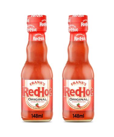 Franks RedHot Original Pepper Sauce Hot pepper sauce with cayenne pepper 2x 148 ml imported by Shestore24