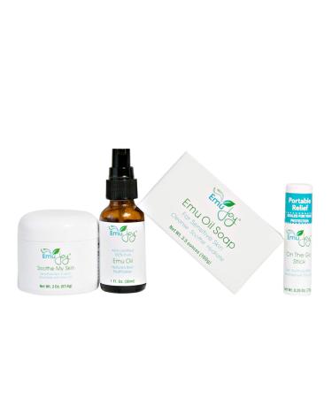 Soothe My Rash Kit for Eczema Psoriasis Lichen Sclerosus Rosacea Dermatitis - Natural Organic Relief for Irritated Skin