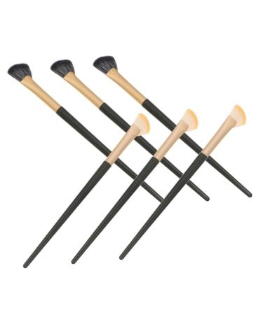 Beatifufu 6 Pcs Concealer Brush under Eye Angled Eyebrow Brush Eyeshadow Brush Eyebrow Concealer Eye Brush Eyebrows Brush Angled Eyeliner Brush Eye Liner Brush Angled Concealer Brush