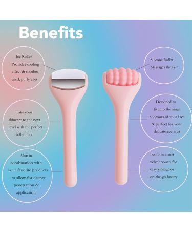 Sonew Mini Face Roller | Skin Care Tool Set for Eye Puffiness Relief & Tension Headache Relief - Promote Healthy Circulation & Relaxation - Buy Online on GoSupps.com