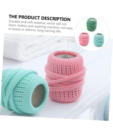 Healeved 3pcs Set Washing Machine Laundry Ball Non Scrubbing Washing Balls Anti Winding Laundry Washing Machine Soap Ball Dryer Washing Soap Dryer Porcupine Sponge Clothes Washing - Buy Online on GoSupps.com
