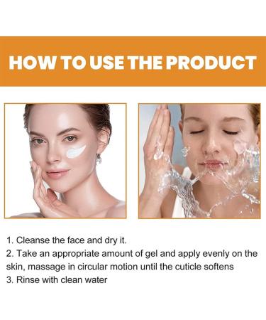 Kwiphiny Gmeelan Orange Exfoliating Whitening Gel Gmeelan Orange Exfoliating Gel Face Whitening 2 stuks 2pcs - Buy Online on GoSupps.com