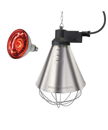 EIDER infrared heat lamp PROFI including bulb (bulb 150W already included) - heat lamp for animals
