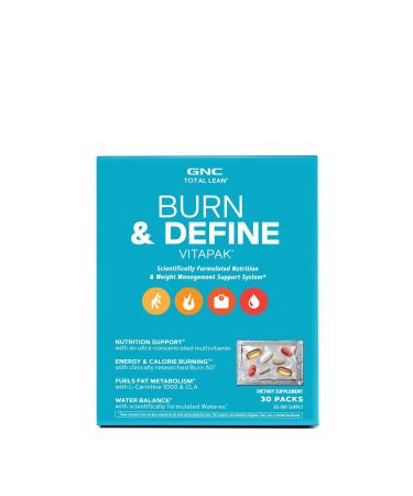 GNC Total Lean Total Lean Burn & Define VitaPak - 30 Vitapaks - Buy Online on GoSupps.com