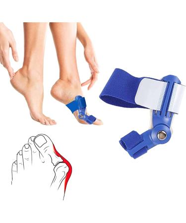 2 x bale toe corrector for women and men big toe relief adjustable rail cushions orthopedic straightener separator hallux valgus day night bale toe corrector for