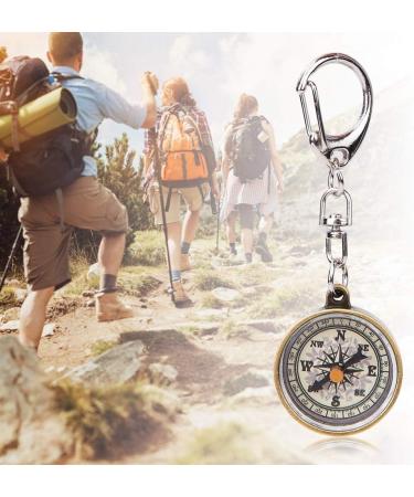 Vintage Pocket Compass Keychain - Mini Durable Compass Set (2 Pieces) for Friends & Family - Perfect Gift for Adventurers - Buy Online on GoSupps.com