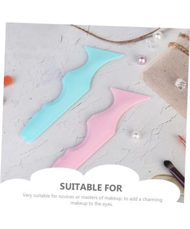 PLAFOPE 2pcs Lipstick Stencil Guide Mascara Eyebrow Reusable Multi-Function Ruler Makeup - Buy Online on GoSupps.com