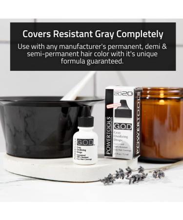 Authentic GOD Original Gray Oxidizing Drops | Mix for Guaranteed Grey Coverage 1 Fl Oz - Buy Online on GoSupps.com
