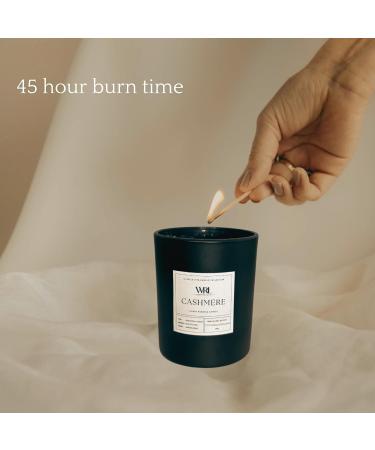 Cashmere Scented Candles - Organic Soy Wax 45+ Hour Burn Luxurious Citrus Essential Oils Gift Boxed - Perfect Home D cor - Buy Online on GoSupps.com