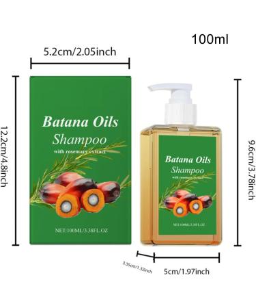  Generisch Rosemary Oil 2-Pack Anti-Hair Loss Fortifying Shampoos for Hair Growth 100ml - Buy Online on GoSupps.com